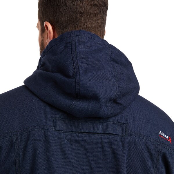 Ariat FR DuraLight Stretch Canvas Jacket in Navy